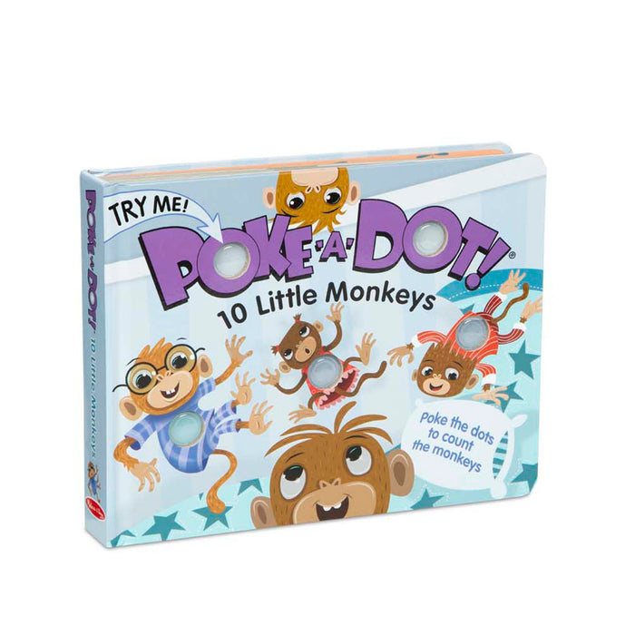 Poke-A-Dot: 10 Little Monkeys 41345