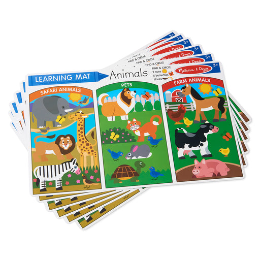 Animals Learning Mat (Bundle of 6)