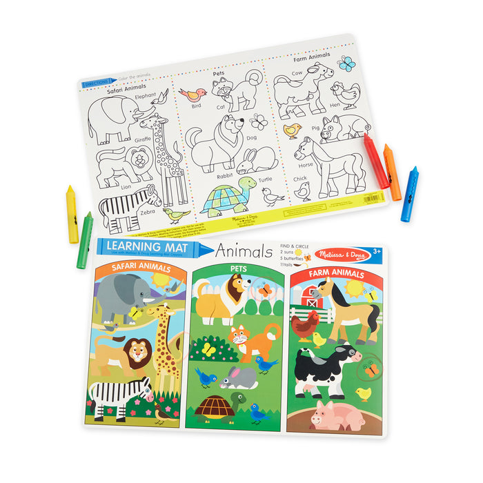 Animals Learning Mat (Bundle of 6)