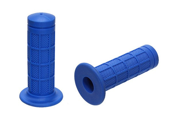 HANDLEBAR GRIPS PYSCHIC MINI BLUE LENGTH:95MM DIAMOND WITH FULL WAFFLE