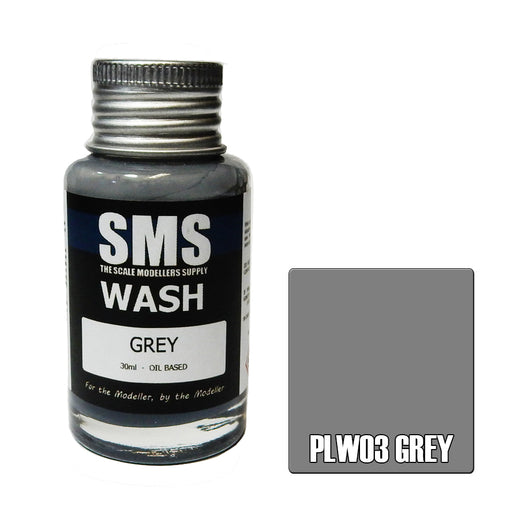 Airbrush Paint 30Ml Wash Grey Scale Modellers Supply