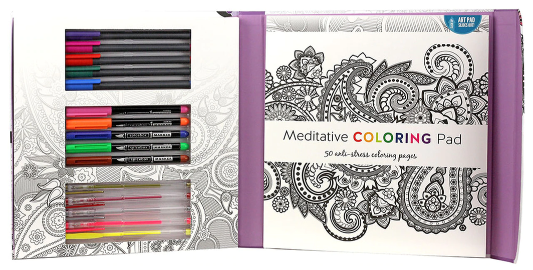 Sketch Plus Deluxe Meditative Coloring