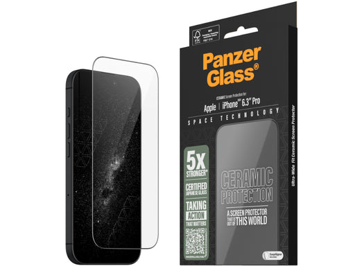 PanzerGlass UWF Ceramic Screen Protector iPhone 2024 Pro