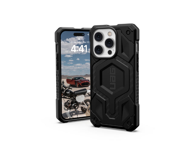 UAG Monarch Magsafe - Case iPhone 14 Pro - Carbon Fiber