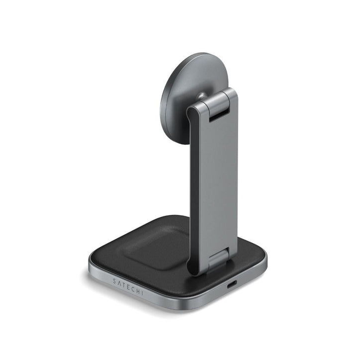 Satechi 2-in-1 Foldable Qi2 Wireless Charging Stand