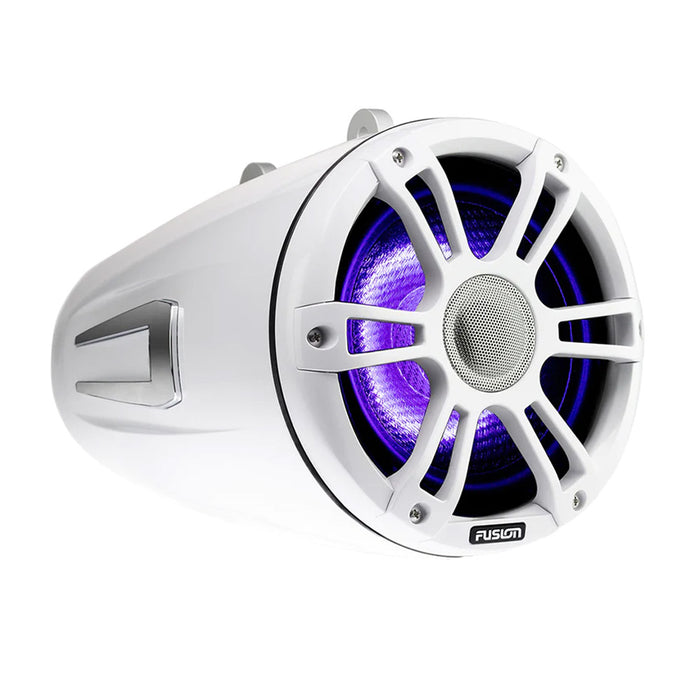 Fusion 6.5" Tower Speaker White With Crgbw Lighting Sg-Flt652Spw