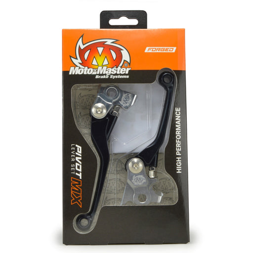 Moto Master Mx Pivot Lever Set Black Honda Crf250R 07-On Crf250Rx 19-On Crf450R