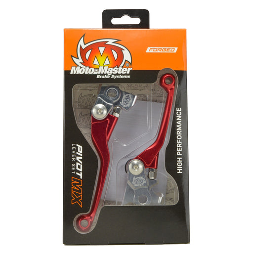 Moto Master Mx Pivot Lever Set Red Gas Gas Husqvarna Braktec Caliper