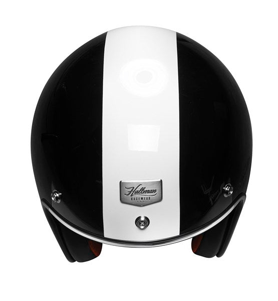 Helmet Open Face Thor Mx Hallman Mccoy Black White Xsmall