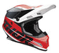 HELMET S21 & S22 THOR MX SECTOR FADER RED BLACK LARGE