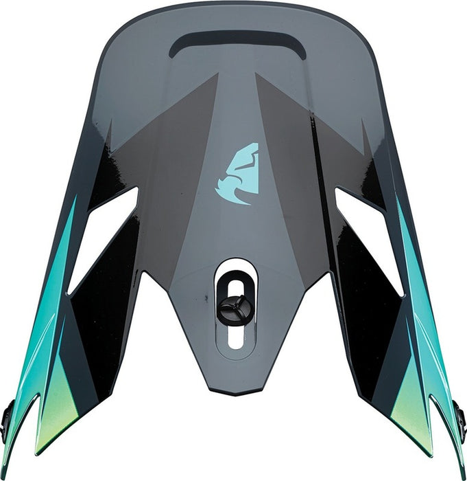 *HELMET VISOR KIT S21 THOR MX SECTOR FADER ACID TEAL