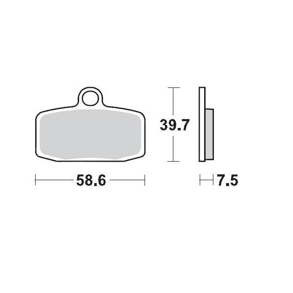 Brake Pads Front Moto Master Nitro Sport Gas Gas Husqvarna Ktm Sherco