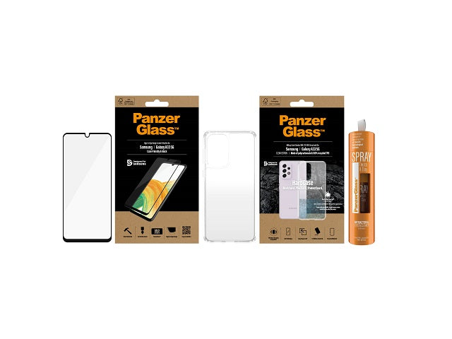 PanzerGlass Case Friendly AB - Samsung Pack A33 - Black