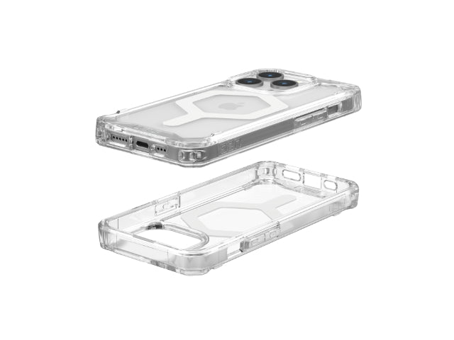 Urban Armor Gear iPhone 15 Pro (6.1") Plyo MagSafe Phone Case - Ice/White