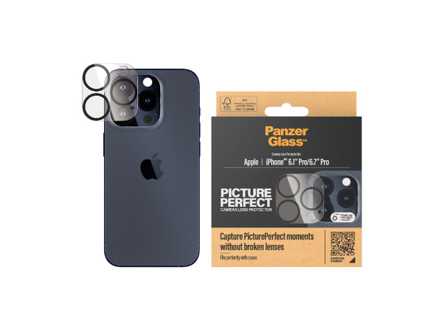 PanzerGlass Picture Perfect Camera Lens Protector 15 Pro / 15 Pro Max