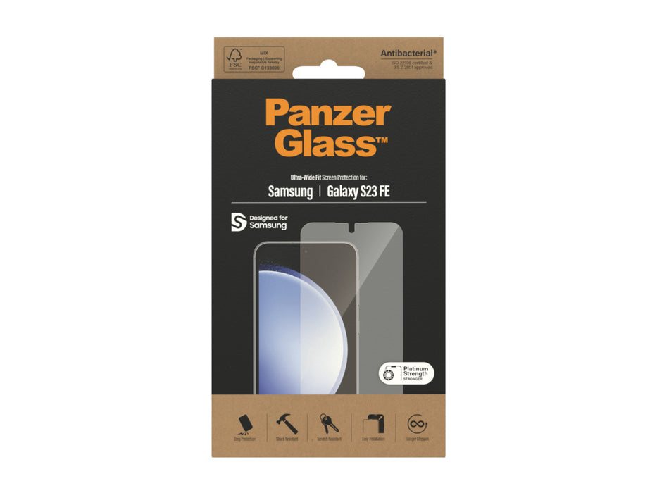 PanzerGlass Samsung Galaxy S23 FE UltraWide Fit Screen Protector