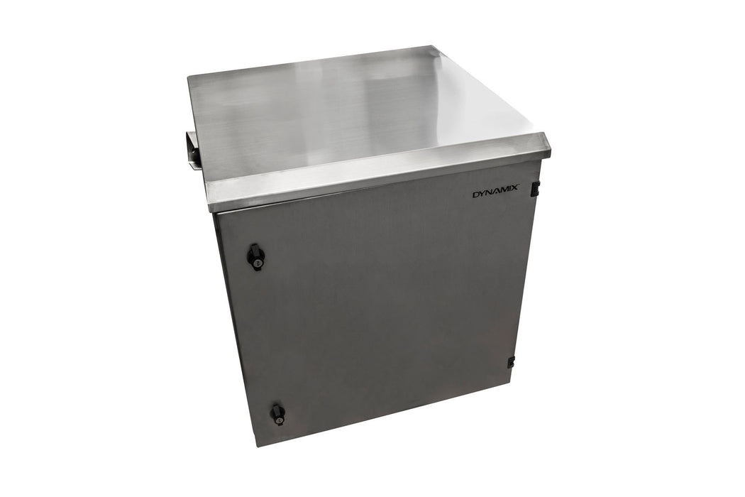 DYNAMIX 6RU Stainless Outdoor Wall Mount Cabinet (611 x 425 x 390mm). SUS316 Sta