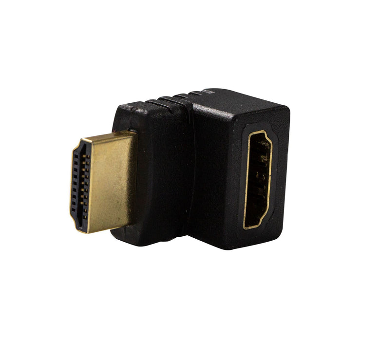DYNAMIX HDMI Up Angled Adapter High-Speed with Ethernet Gold Plated Connectors