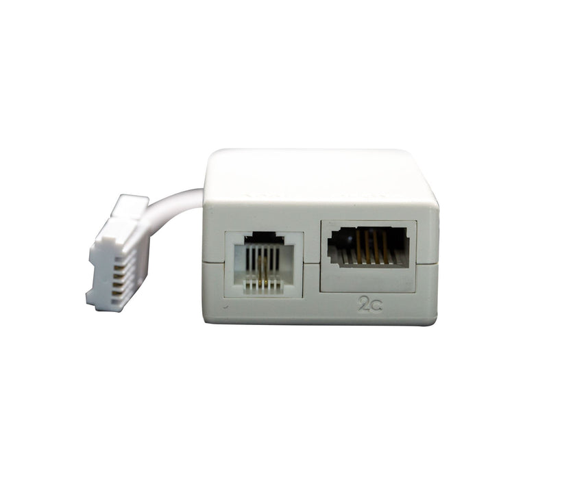 DYNAMIX ADSL2+ Telephone Splitter and In-line Filter. BULK PACKAGED