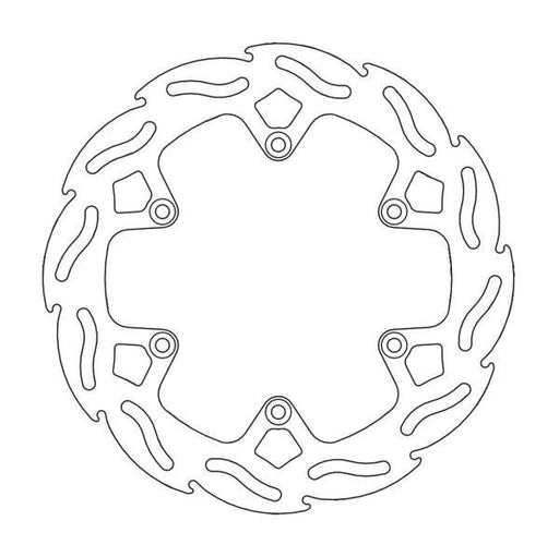 BRAKE DISC REAR MOTO MASTER FLAME GAS GAS HUSQVARNA KTM 220MM