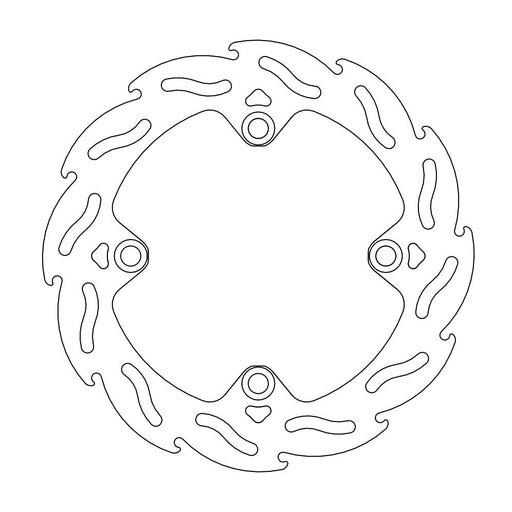 BRAKE DISC REAR MOTO MASTER FLAME SHERCO SC125 SC250 SC300 SC250F SC300F SC450F SC500F SEF500 19-21