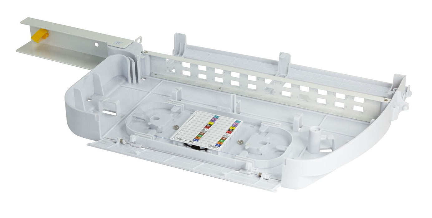 DYNAMIX 1U Rotary 24 Ports SC Simplex, Footprint Unloaded Right Hinge