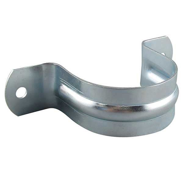 TRADESAVE Conduit Saddle Full (25mm). Zinc Plated. 6mm Mounting Hole. 50 per box