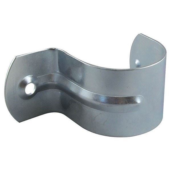 TRADESAVE Conduit Saddle Half (50mm). Zinc Plated. 6mm Mounting Hole. 15 per box