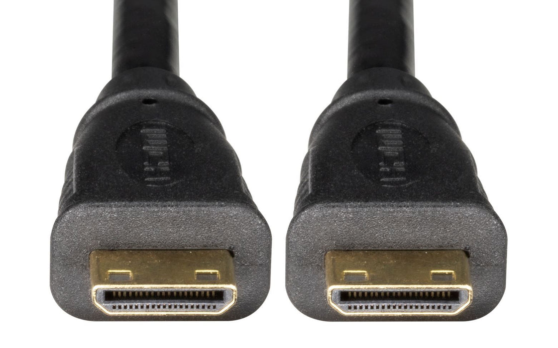 DYNAMIX 2m v1.4 HDMI Mini to HDMI Mini Cable. Max Res: 4K@60Hz. Colour Black.