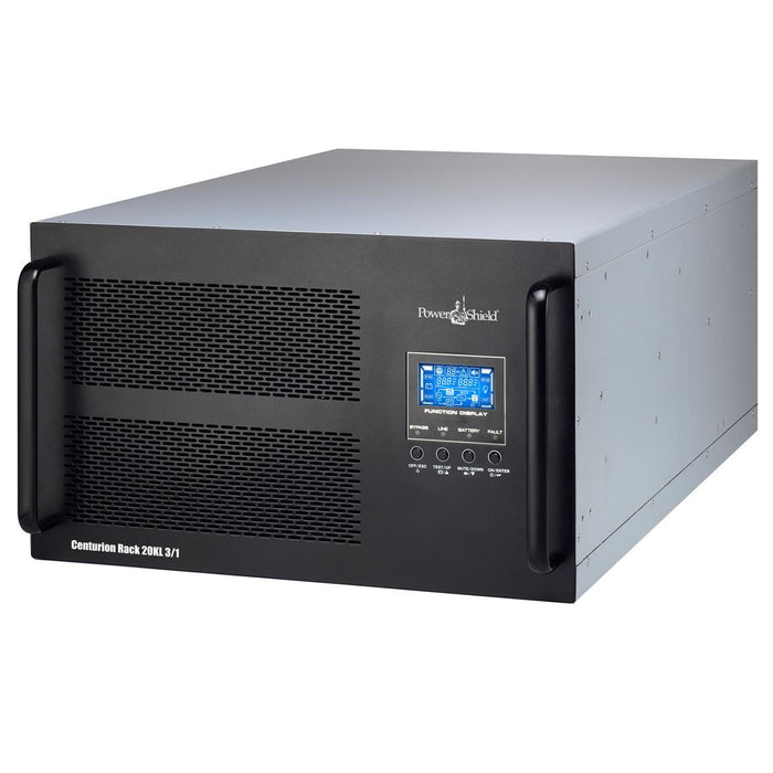 POWERSHIELD Centurion 20kVA Rack Mount UPS. 240VAC or 415VAC In / 240VAC out, Lo