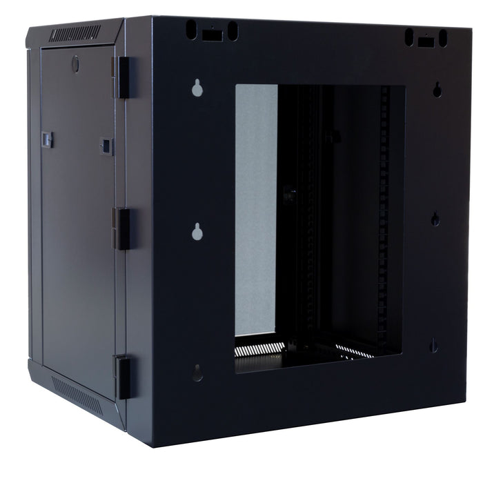DYNAMIX LITE 12RU Swing Wall Mount Cabinet. Right hand mounted. The LITE version