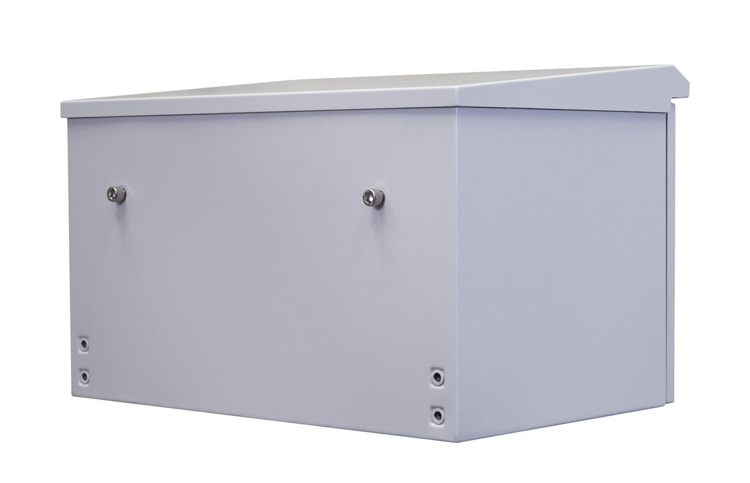 DYNAMIX 6RU Outdoor Wall Mount Cabinet. External Dims 611x425x390. IP65 rated. L