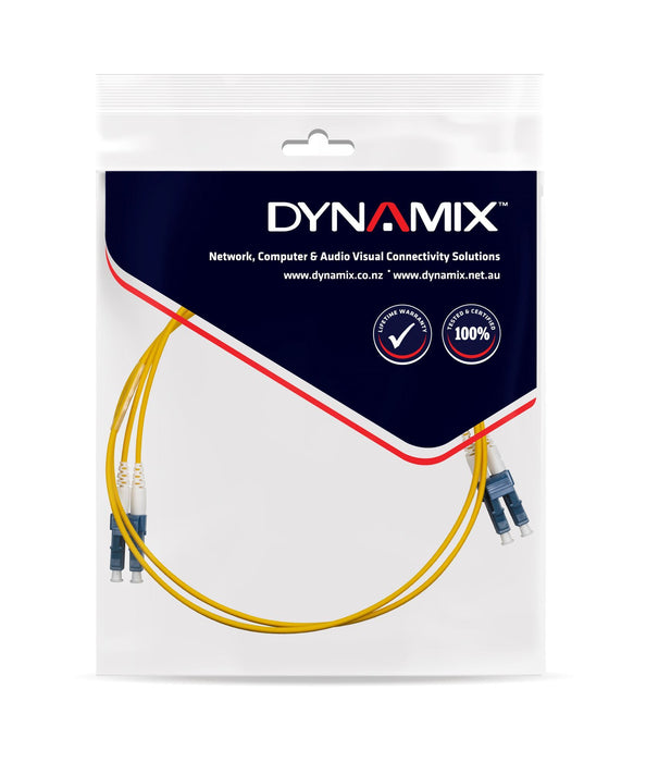 DYNAMIX 40M 9u LC/LC Duplex Single Mode G657A1 Bend Insensitive Fibre Lead