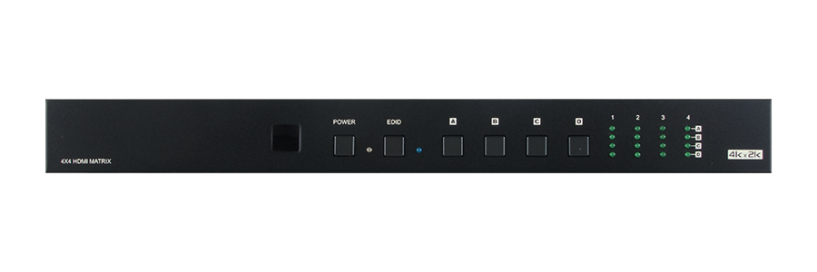 CYP 4x4 HDMI 4K2K Matrix Switch. 4K2K (UHD), 7.1 Channel High Def. Audio, 1080p/