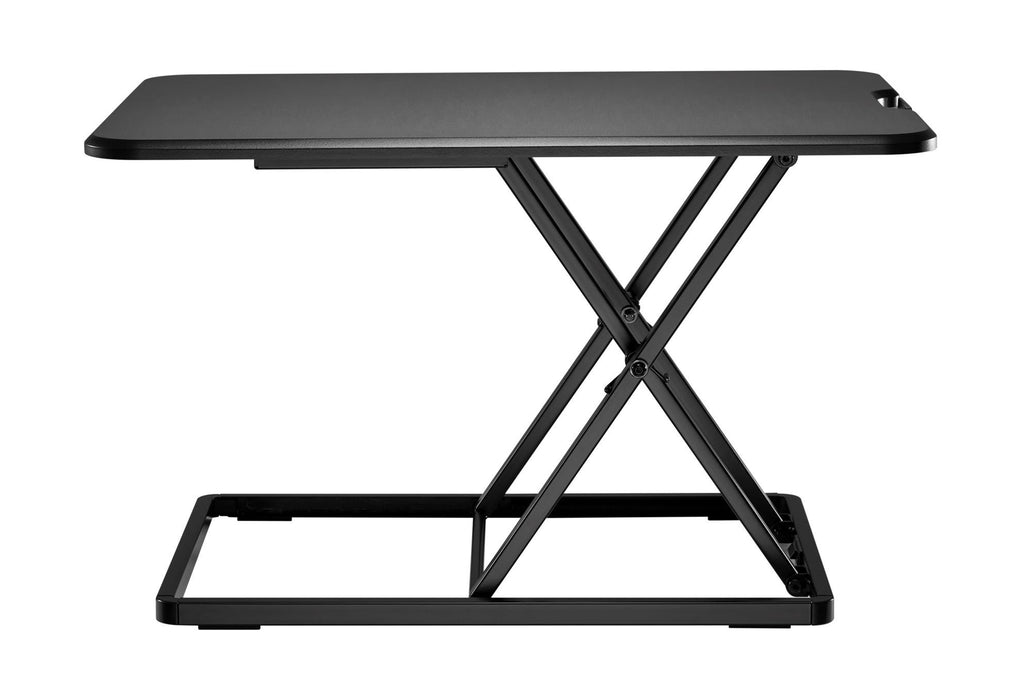 BRATECK Ultra-Slim Desktop Sit-Stand Workstation. Height adjustable 45-405mm, Wo