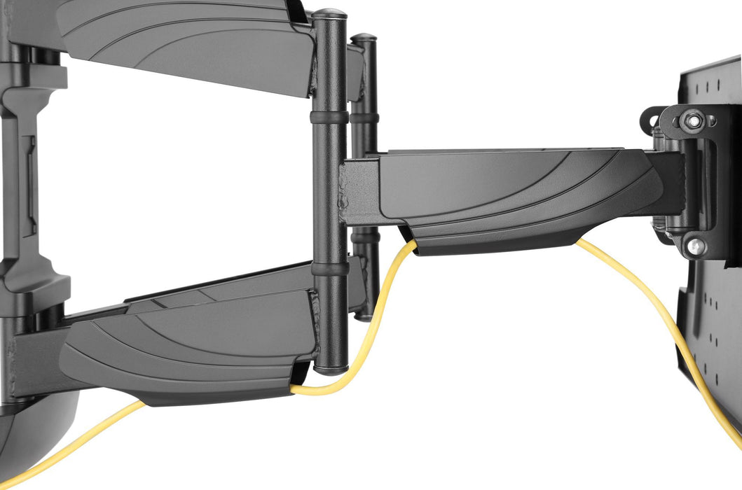 BRATECK 32''-65'' Elegant Full Motion OLED TV Wall Mount. Extend, tilt and swive