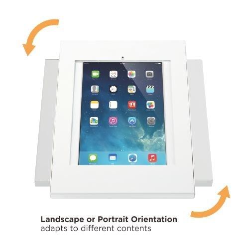 BRATECK Anti-Theft Countertop/Wall Mount Tablet Kiosk. For 9.7/10.2 iPad, 10.5 i