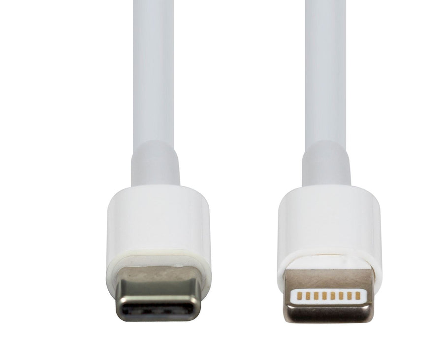 DYNAMIX 2m USB-C to Lightning Charge & Sync Cable. For Apple iPhone, iPad, iPad