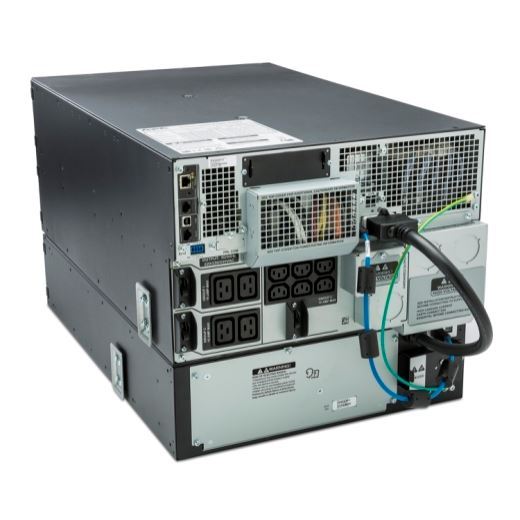 APC Smart-UPS 10KVA (10KW) 6U 230V In/Out. 6x IEC C13 Outlets. With Battery Back