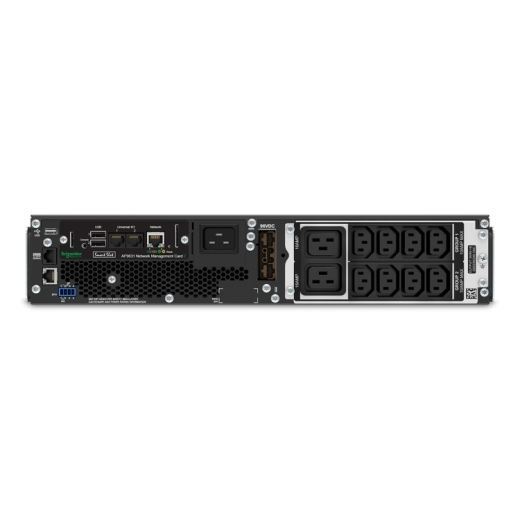 APC Smart-UPS 3000VA (2700W) 2U with Network Card. 230V In/Out. 8x IEC C13 Outle