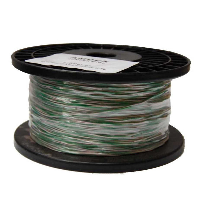 DYNAMIX 250m Green & White Jumper Cable, Copper:0.45mm (non-tinned)