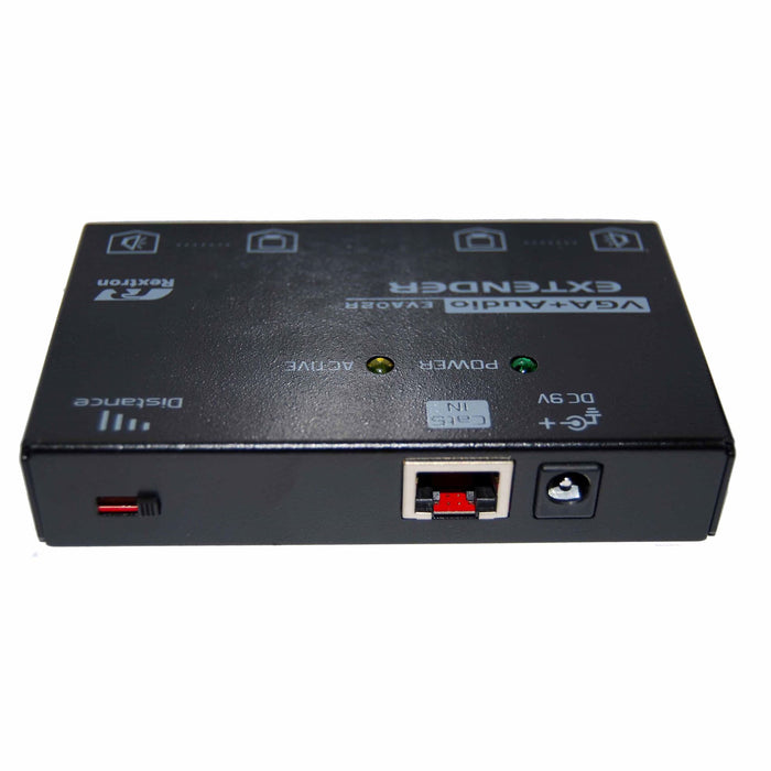 REXTRON Remote Unit for EVA Series. Video & Audio Extenders, Colour Black