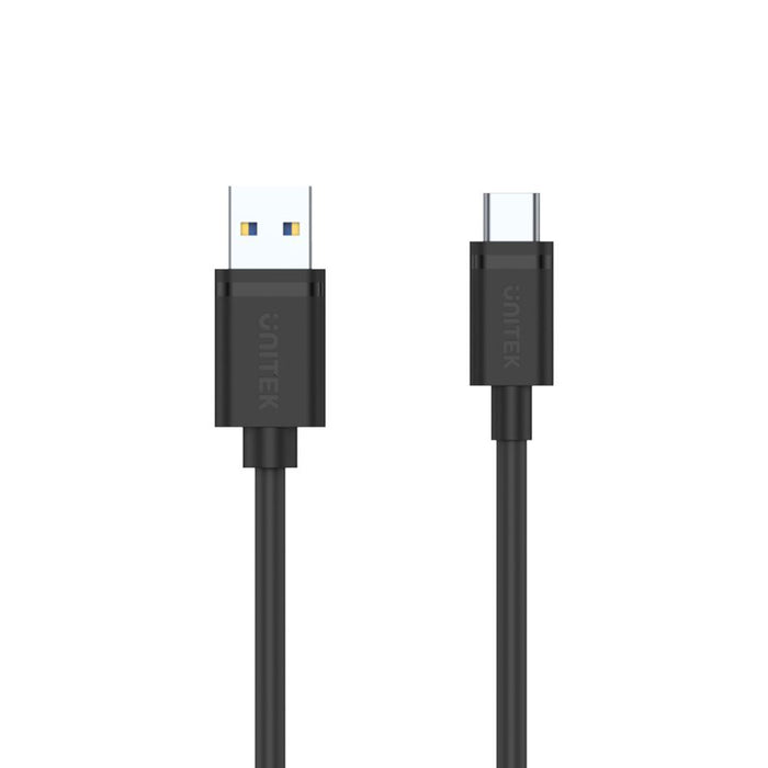 UNITEK 1m USB 3.1 USB-C Male to USB-A Male Cable. Reversible USB-C Connector; Su