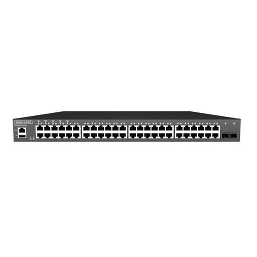 EDGECORE 52 Port Gigabit PoE Managed L3 Switch. 48x GE RJ-45, 2x 10G Uplink, 1x