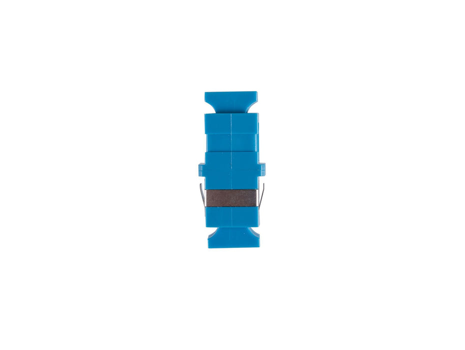 DYNAMIX Flangeless Fibre SC/SC Simplex Single-mode Joiner, Ceramic sleeve Blue