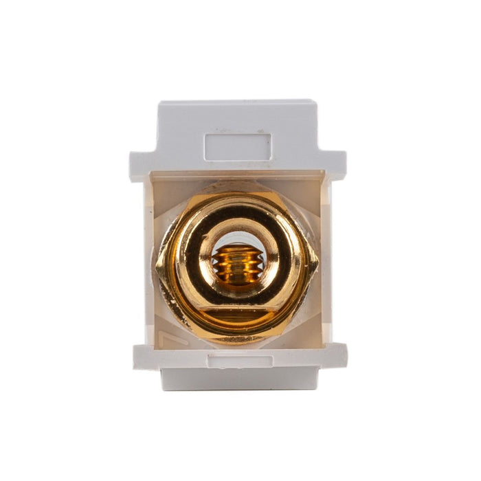 DYNAMIX Black Speaker Binding Post, Keystone Adapter. Gold Plated