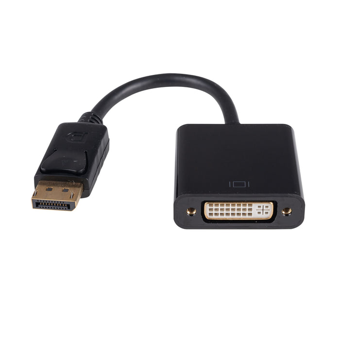 DYNAMIX 0.2m DisplayPort Male to DVI-D Female Active Converter. Max Res