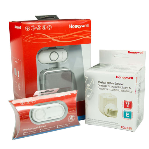 HONEYWELL Wireless Series 5 Plug-in Doorbell with Nightlight. Includes 2x Wirele