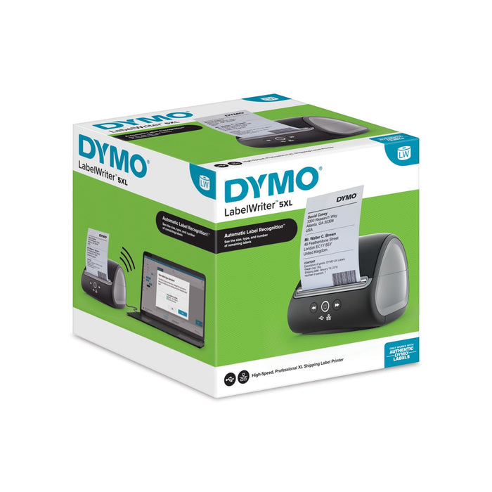 DYMO LabelWriter 5XL Label Printer. Print up to 53 Labels per Minute. Print 4" x