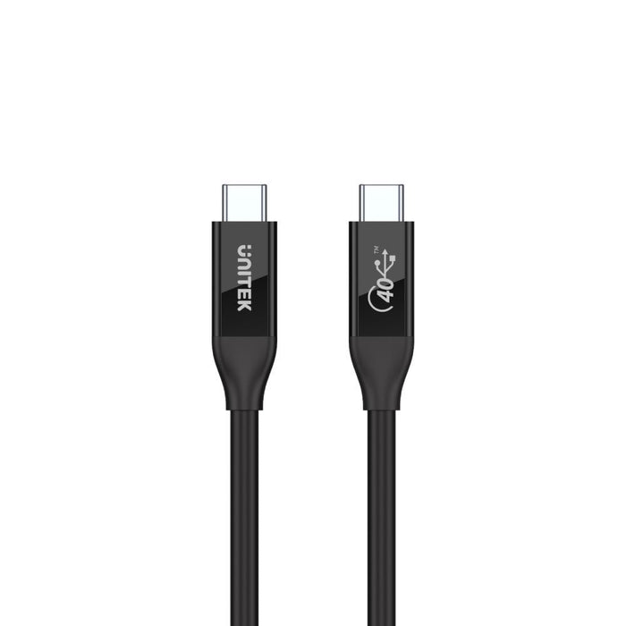 UNITEK 0.8m USB-C to USB-C 4.0 Cable. Supports up to 40Gbps Transfer Rate, 100W